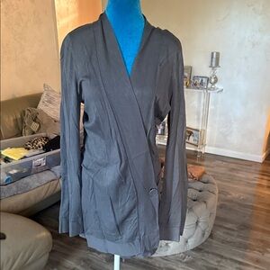 H&M Women's Charcoal Wrap Cardigan